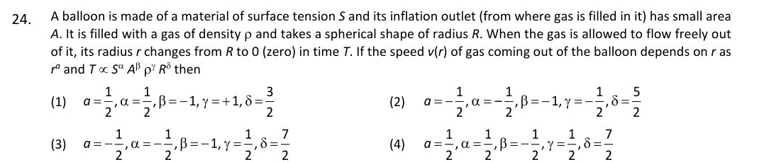 Question 24 as printed in the NEET 2025 booklet