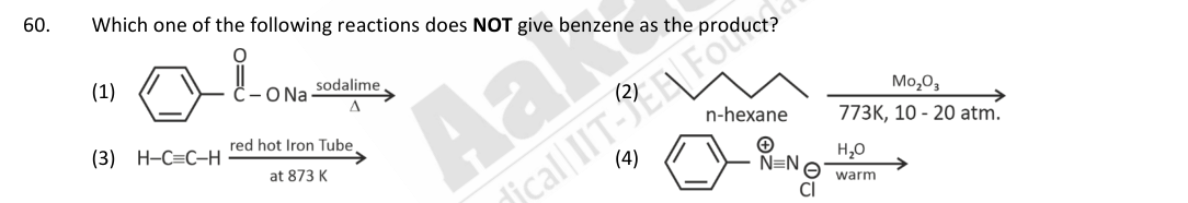 Question 60 as printed in the NEET 2025 booklet